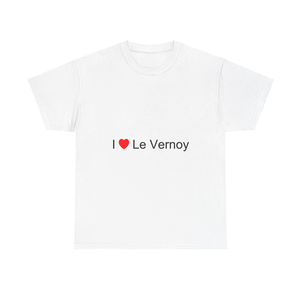 T-shirt I love le vernoy