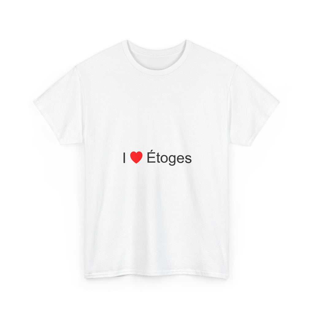 T-shirt I love étoges