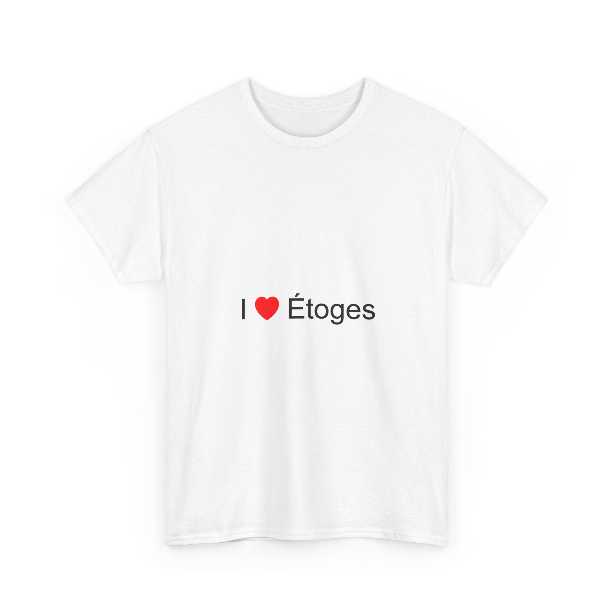 T-shirt I love étoges