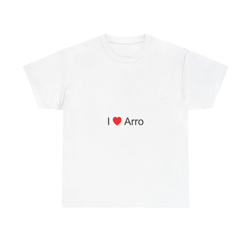 T-shirt I love arrow