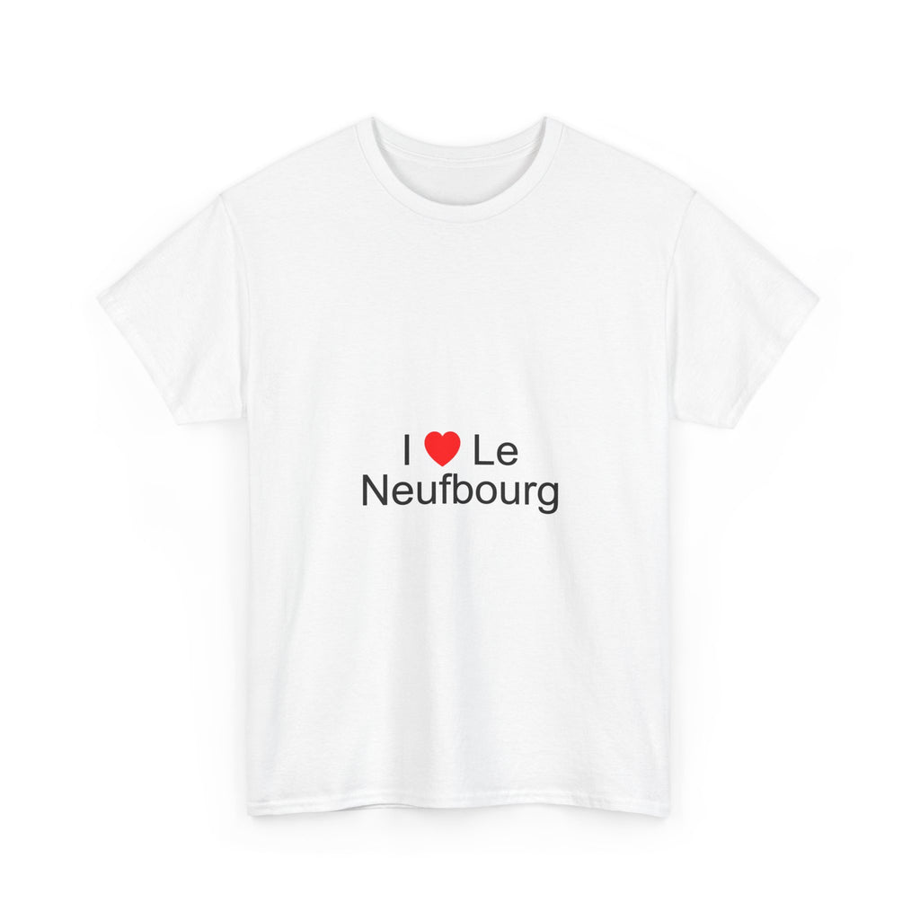 T-shirt I love le neufbourg