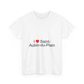 T-Shirt Ich liebe Saint-Aubin-du-Plain