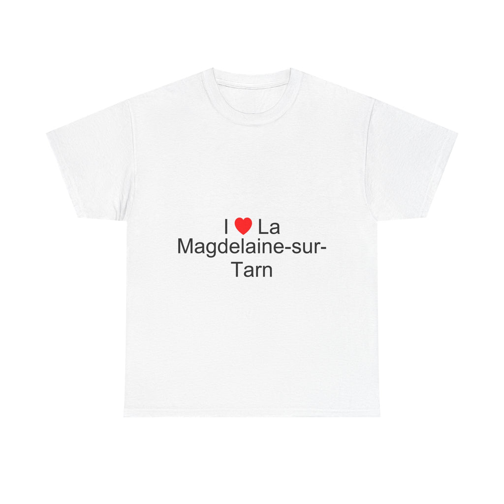 T-shirt I love la magdelaine-sur-tarn