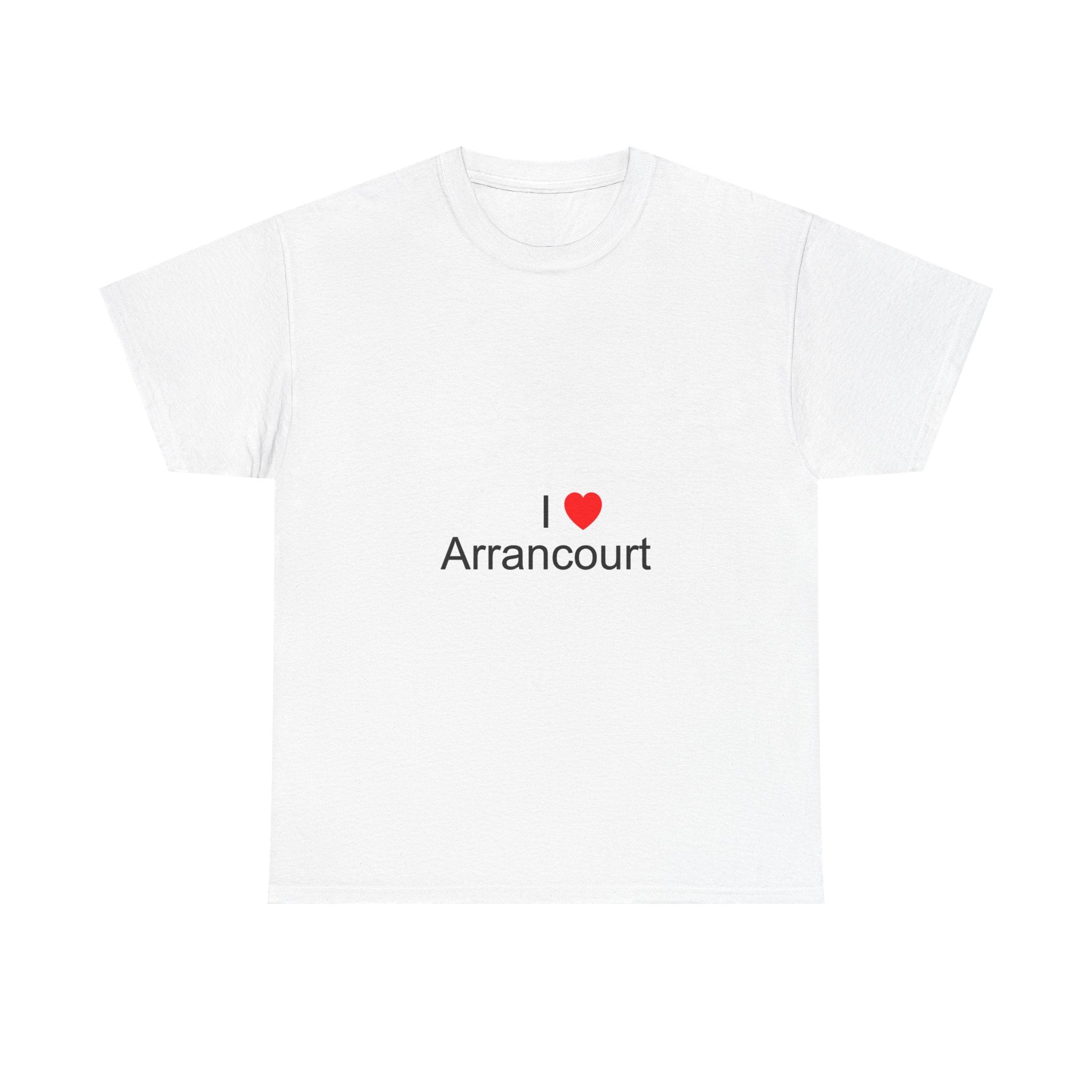 T-Shirt Ich liebe Arrancourt