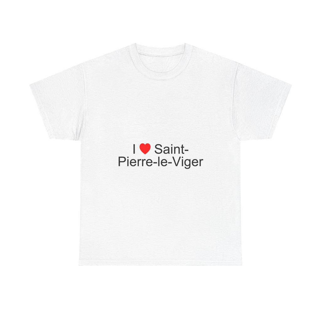 T-shirt I love saint-pierre-le-viger