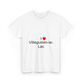 T-Shirt "I love Villegusien-le-Lac"