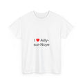 T-Shirt Ich liebe Ailly-sur-Noye
