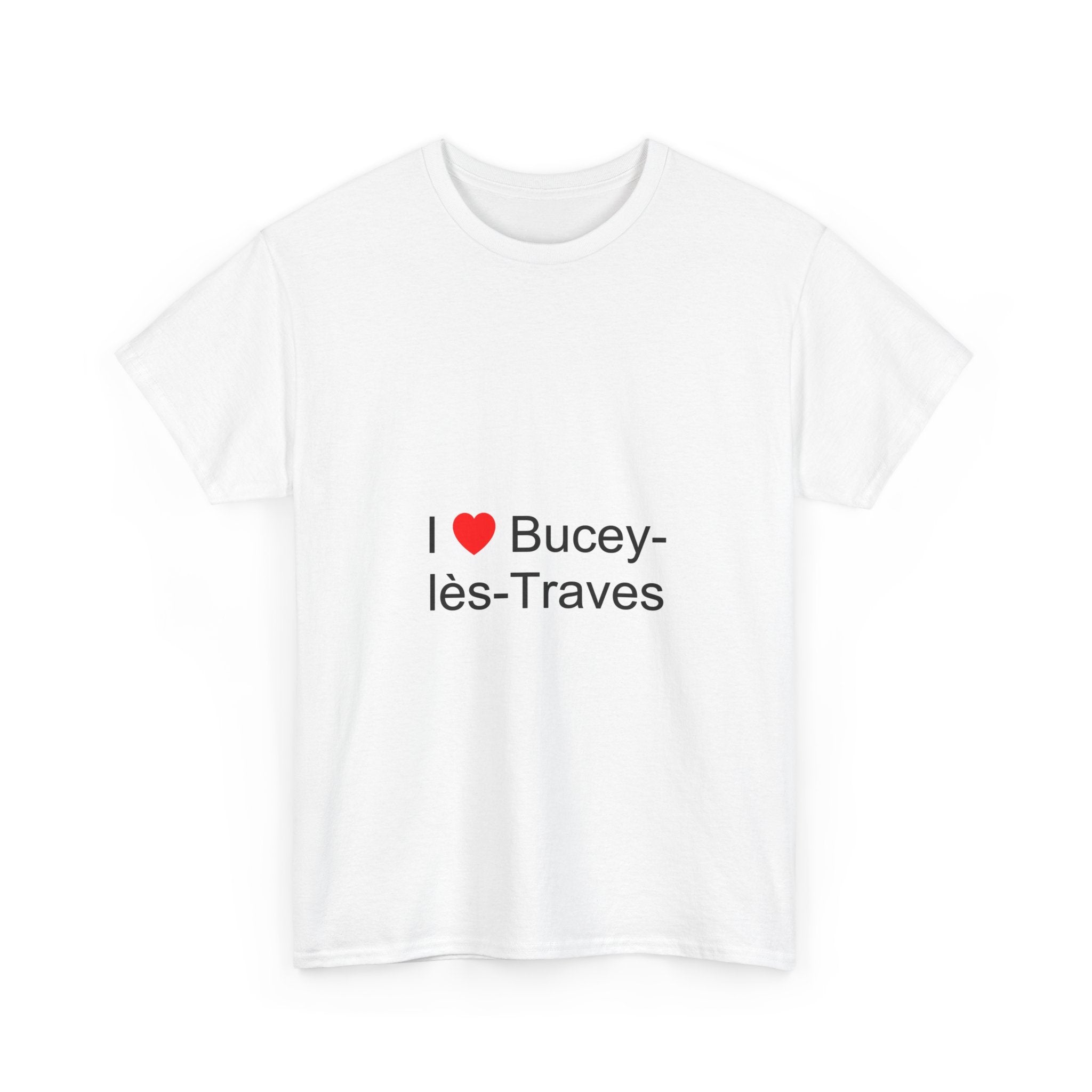 T-shirt I love bucey-lès-traves