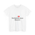 T-Shirt Ich liebe Montpezat-sous-Bauzon