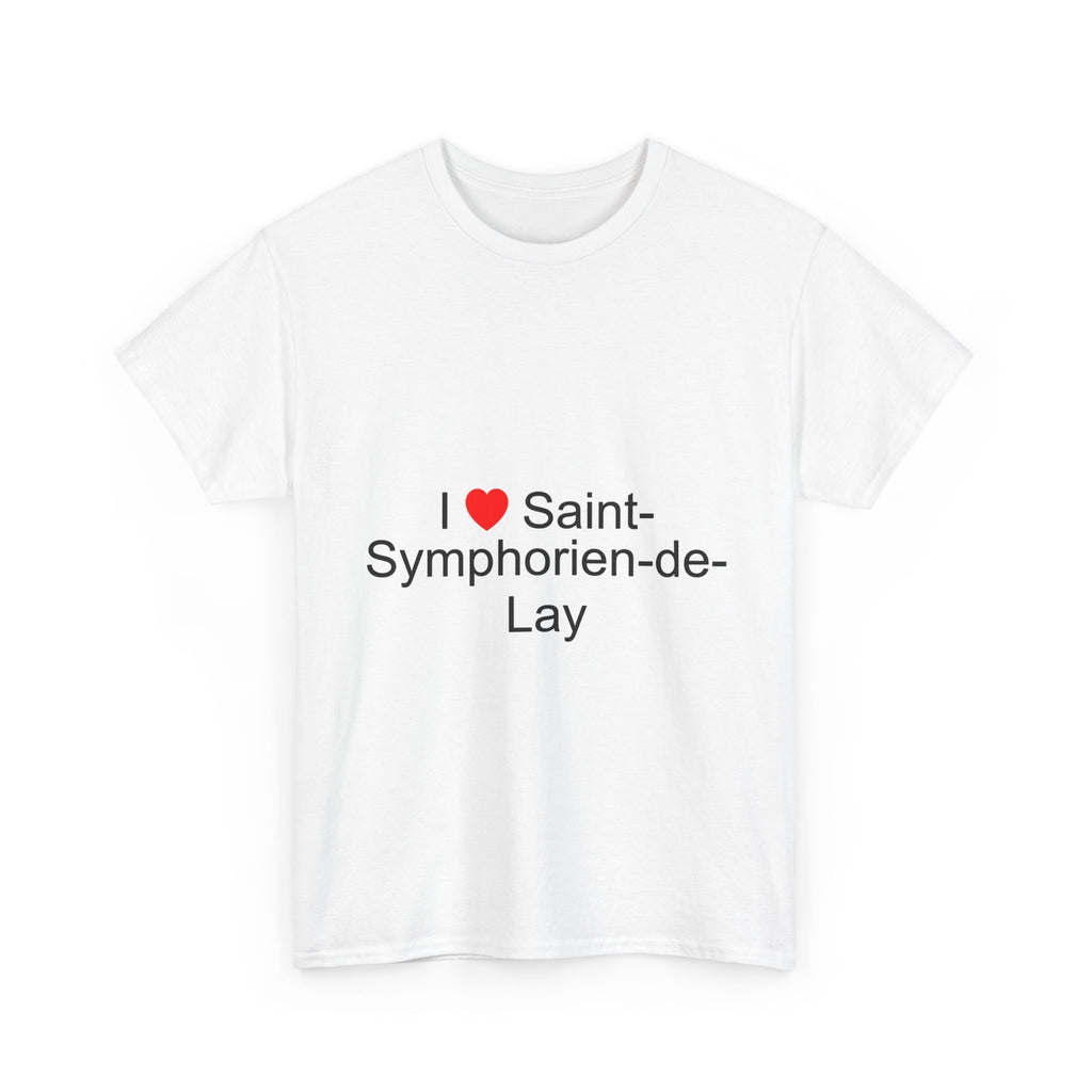 T-shirt I love saint-symphorien-de-lay
