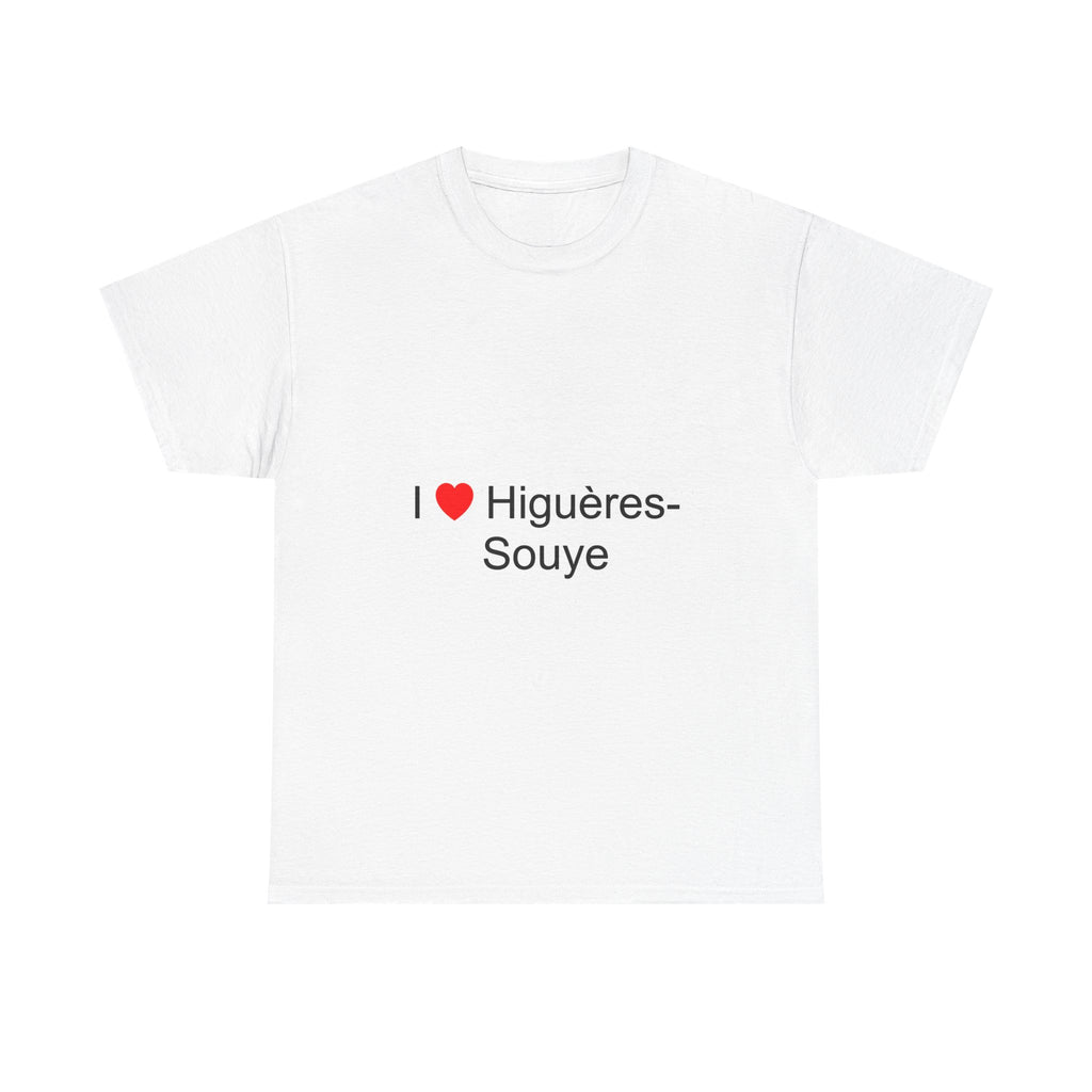 T-shirt „Ich liebe Higuères-Souye“