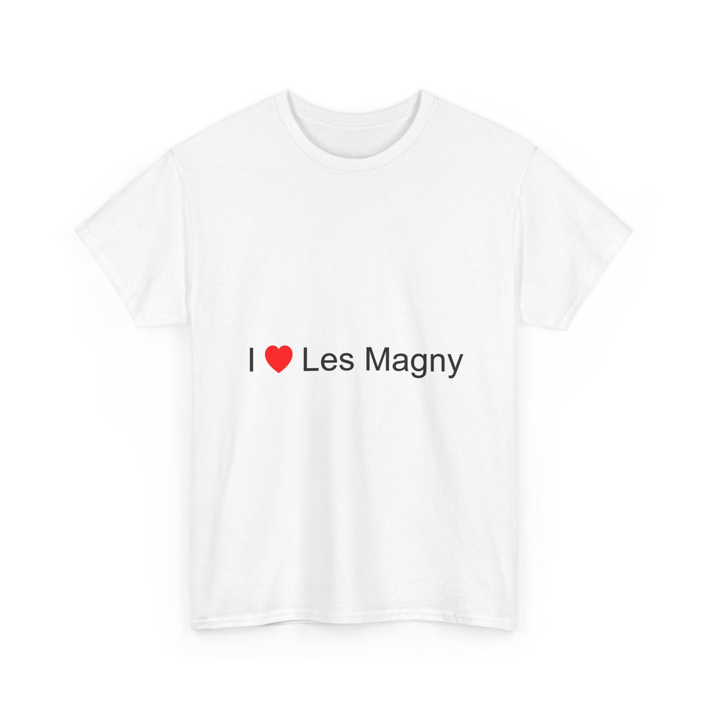 T-shirt I love les magny