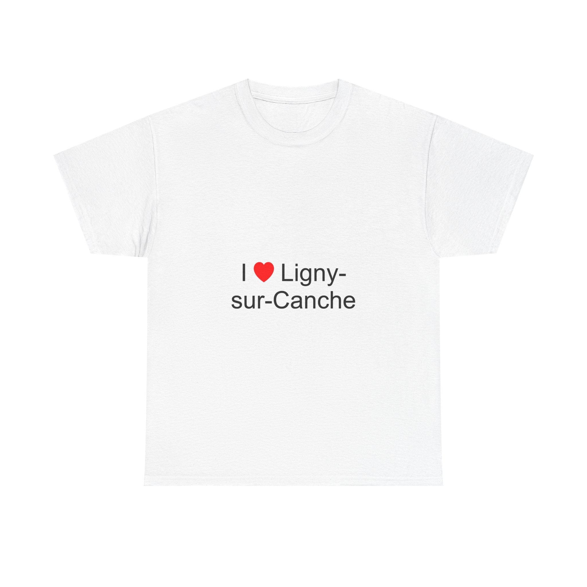 T-shirt I love Ligny-sur-Canche