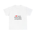T-shirt I love saint-pierre-des-jonquières