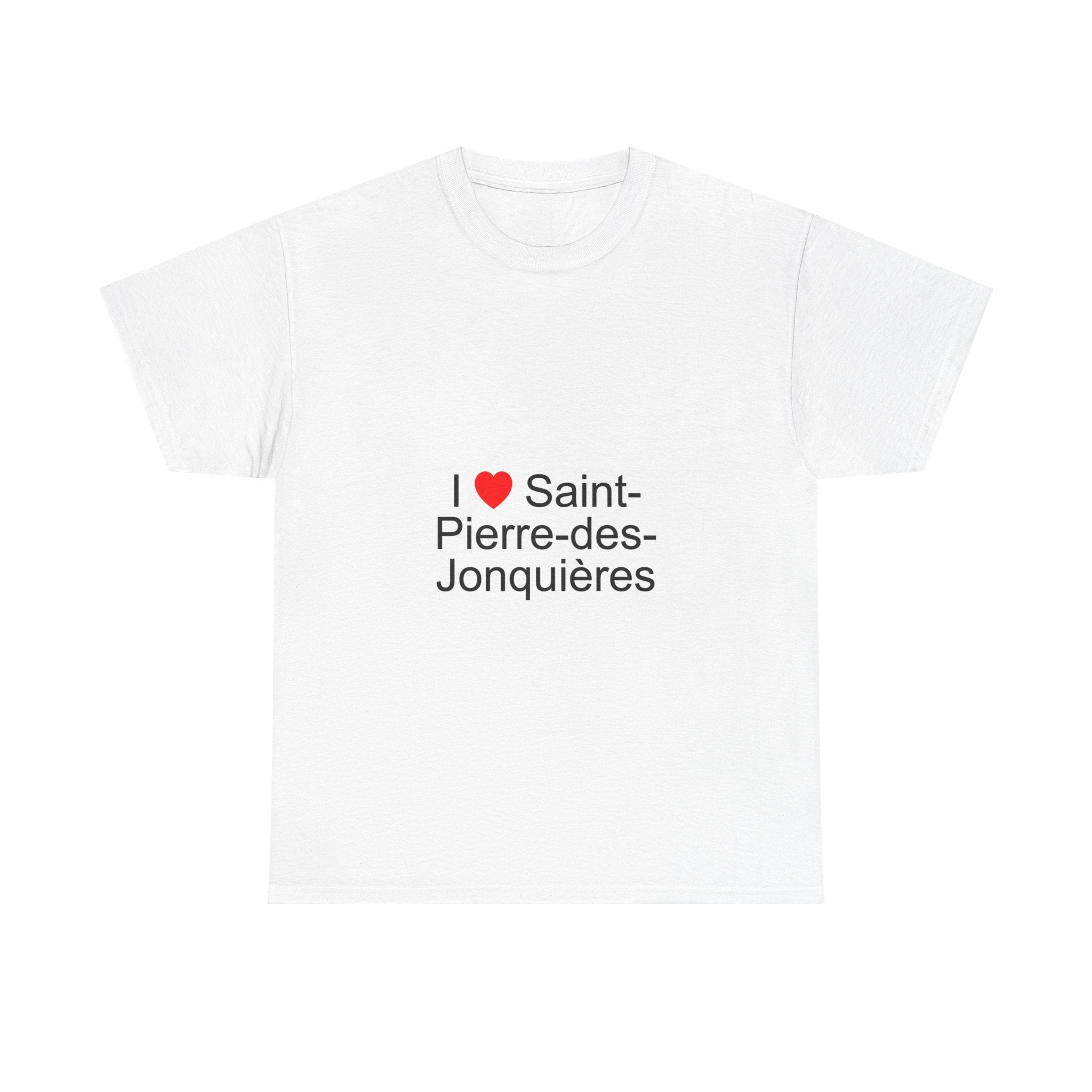 T-shirt I love saint-pierre-des-jonquières