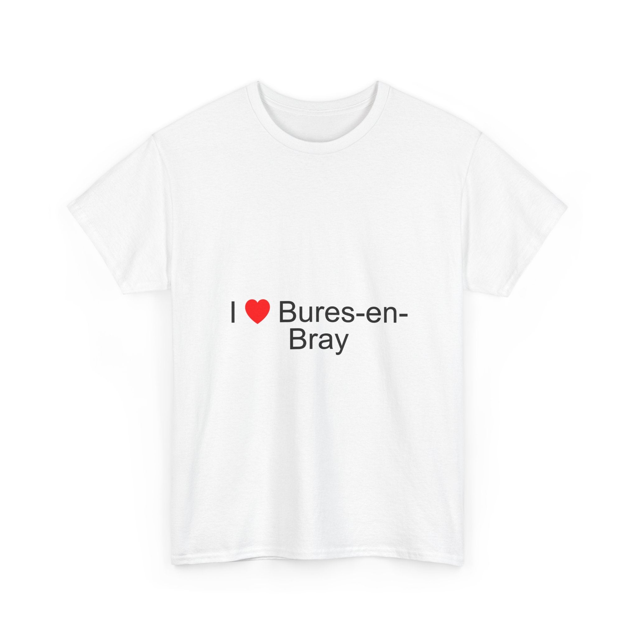 T-shirt I love bures-en-bray