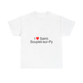 T-shirt I love saint-souplet-sur-py