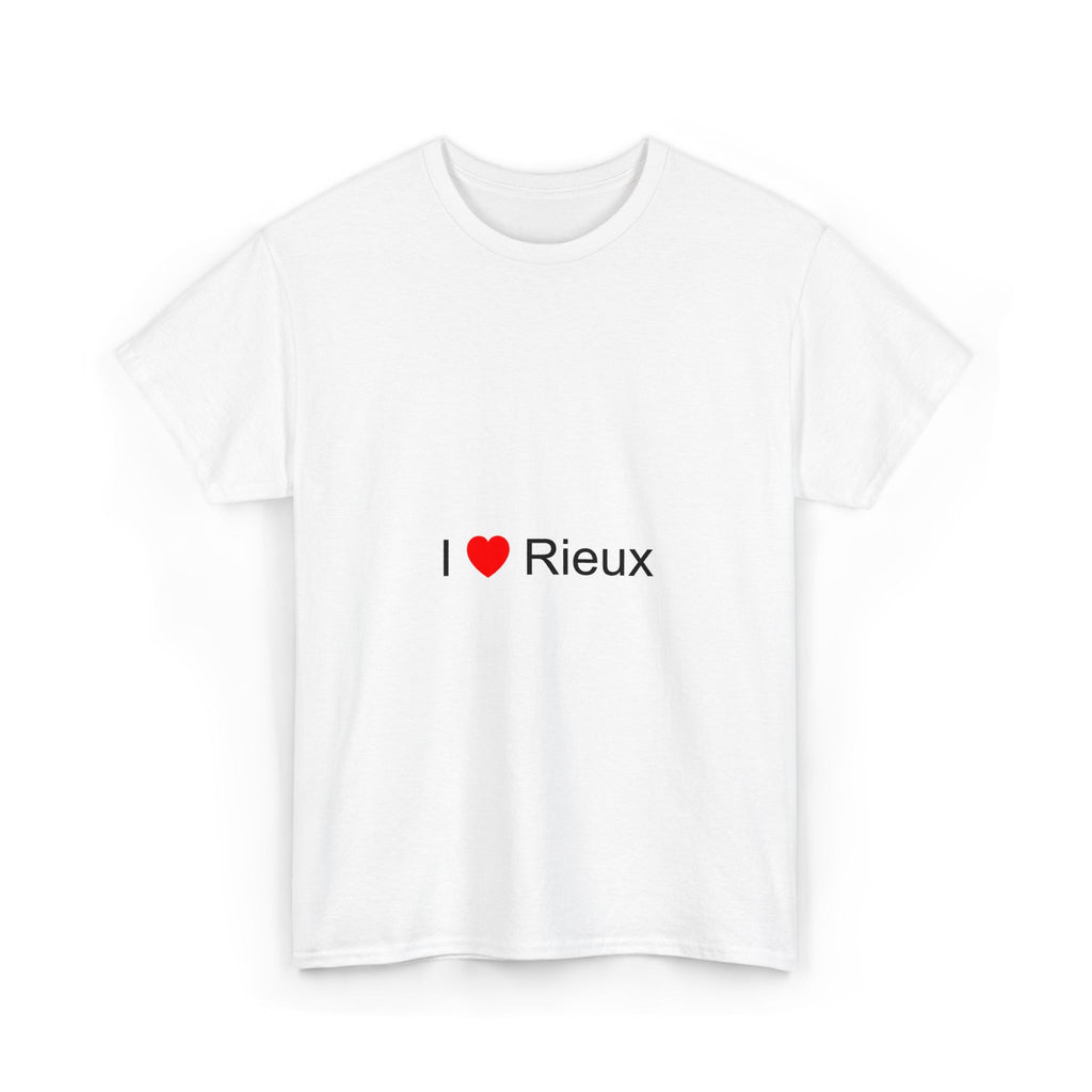 T-shirt I love rieux