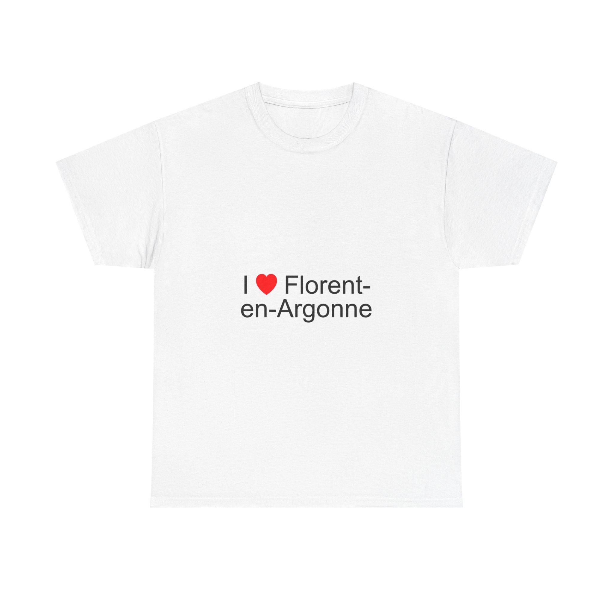 T-Shirt Ich liebe Florent-en-Argonne