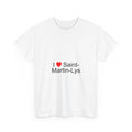 T-Shirt Ich liebe Saint-Martin-Lys