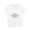 T-Shirt „Ich liebe Le Châtenet-en-Dognon“