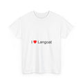 T-Shirt Ich liebe Langoat