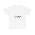T-shirt I love autigny-le-petit