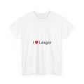 T-shirt I love Lesgor