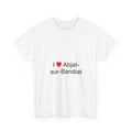 T-Shirt Ich liebe Abjat-sur-Bandiat