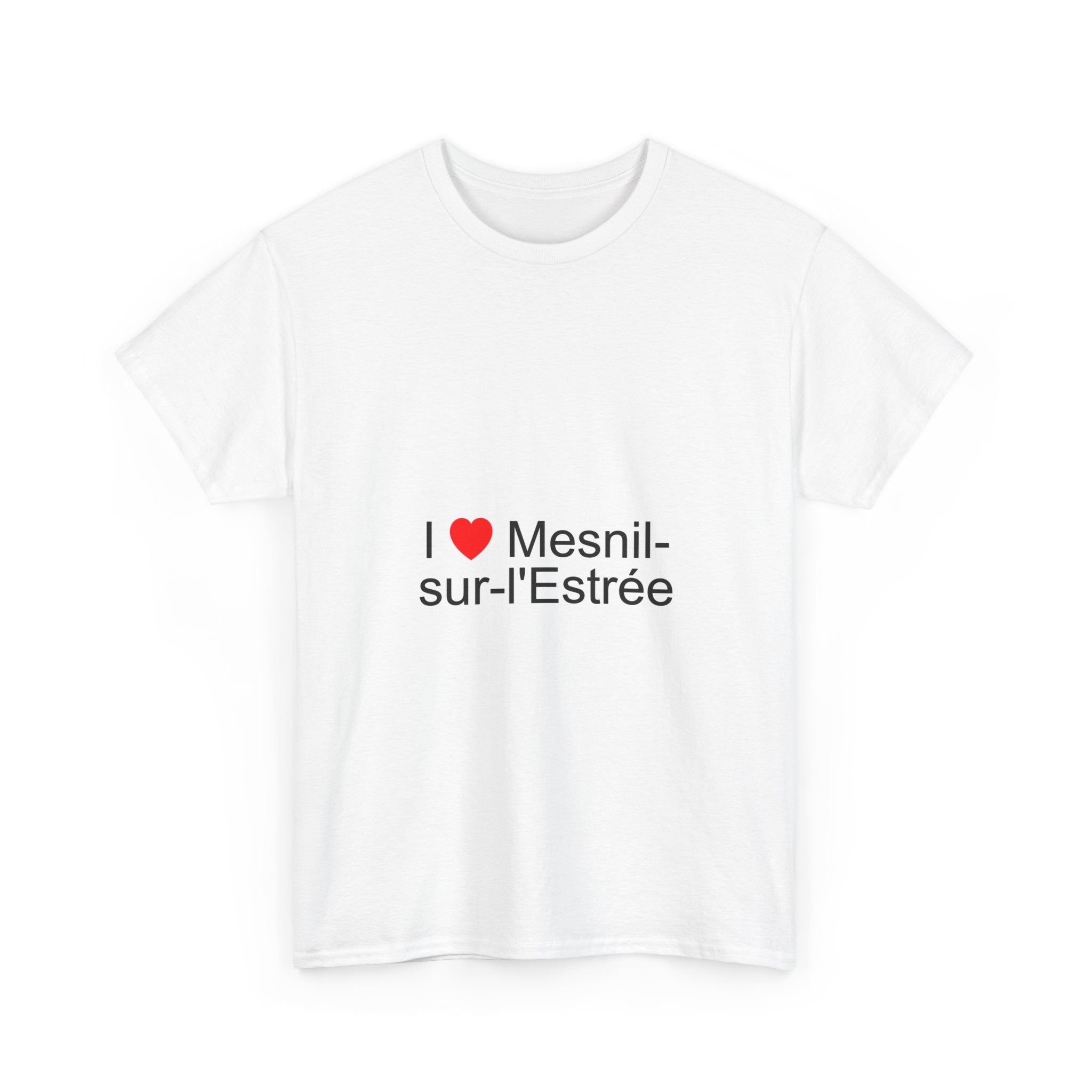 T-shirt I love mesnil-sur-l'estrée