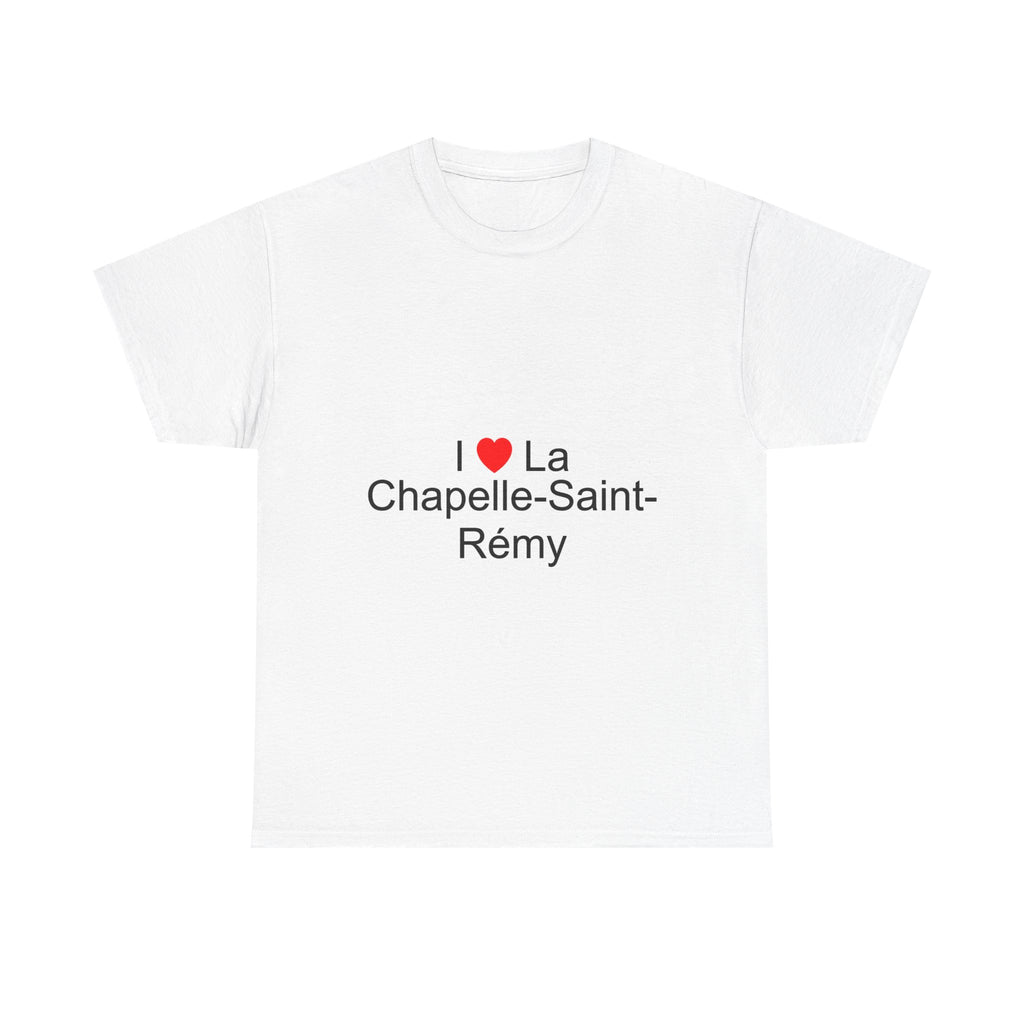 T-shirt I love la chapelle-saint-rémy
