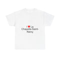 T-shirt I love la chapelle-saint-rémy