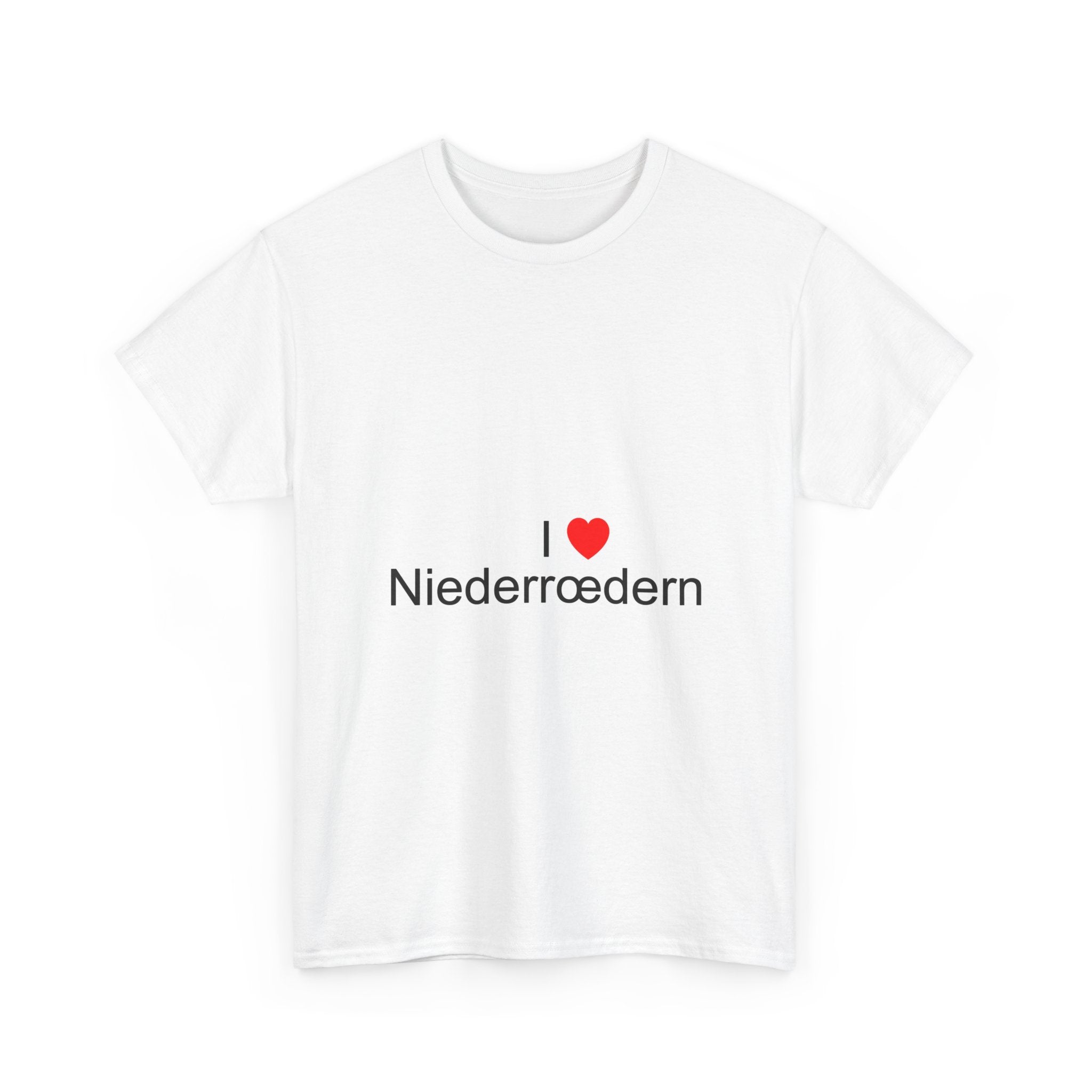 T-shirt I love niederrœdern