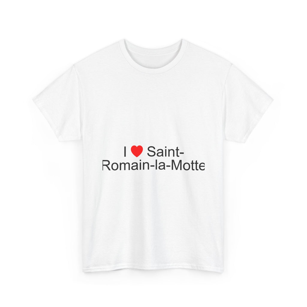 T-shirt I love saint-romain-la-motte