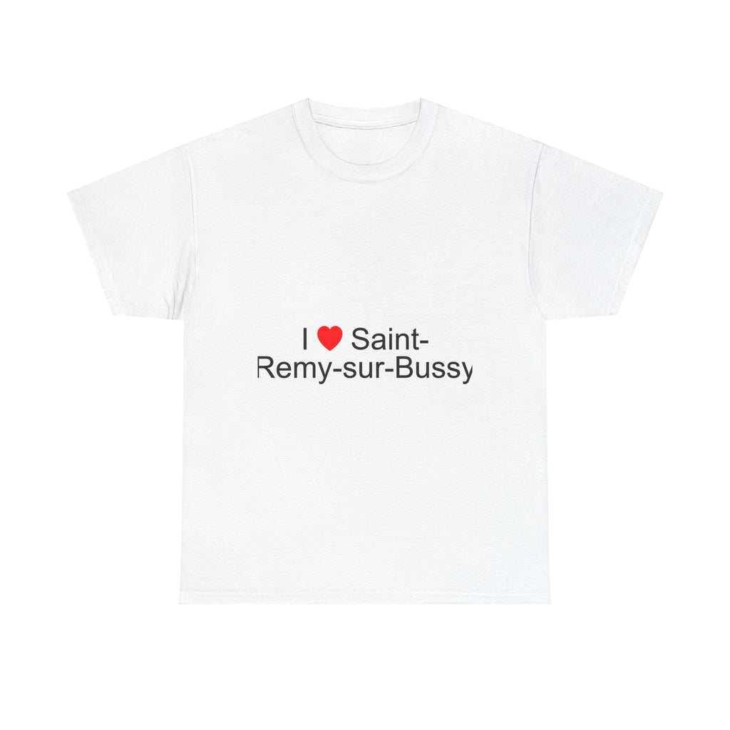 T-shirt I love saint-remy-sur-bussy