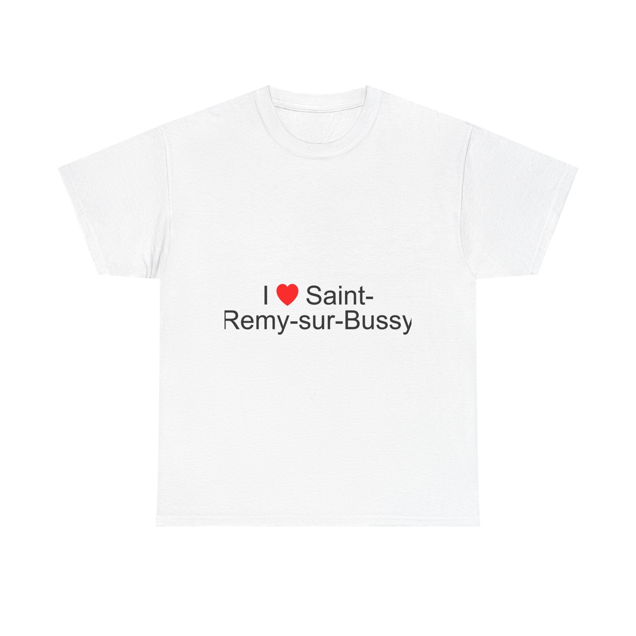 T-shirt I love saint-remy-sur-bussy