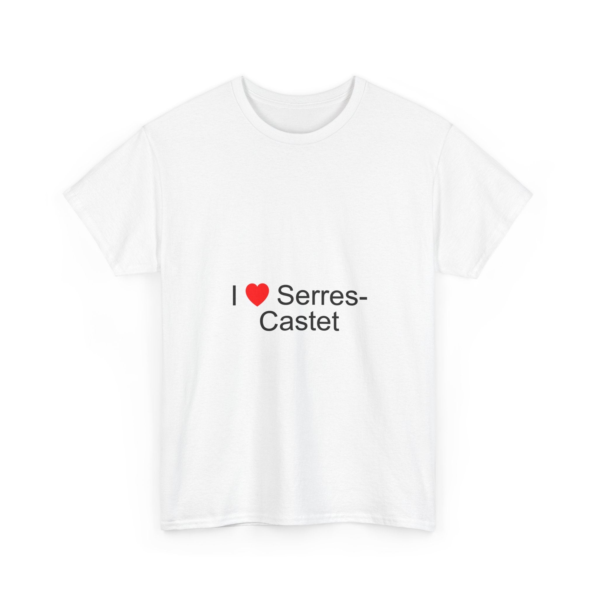 T-shirt I love serres-castet
