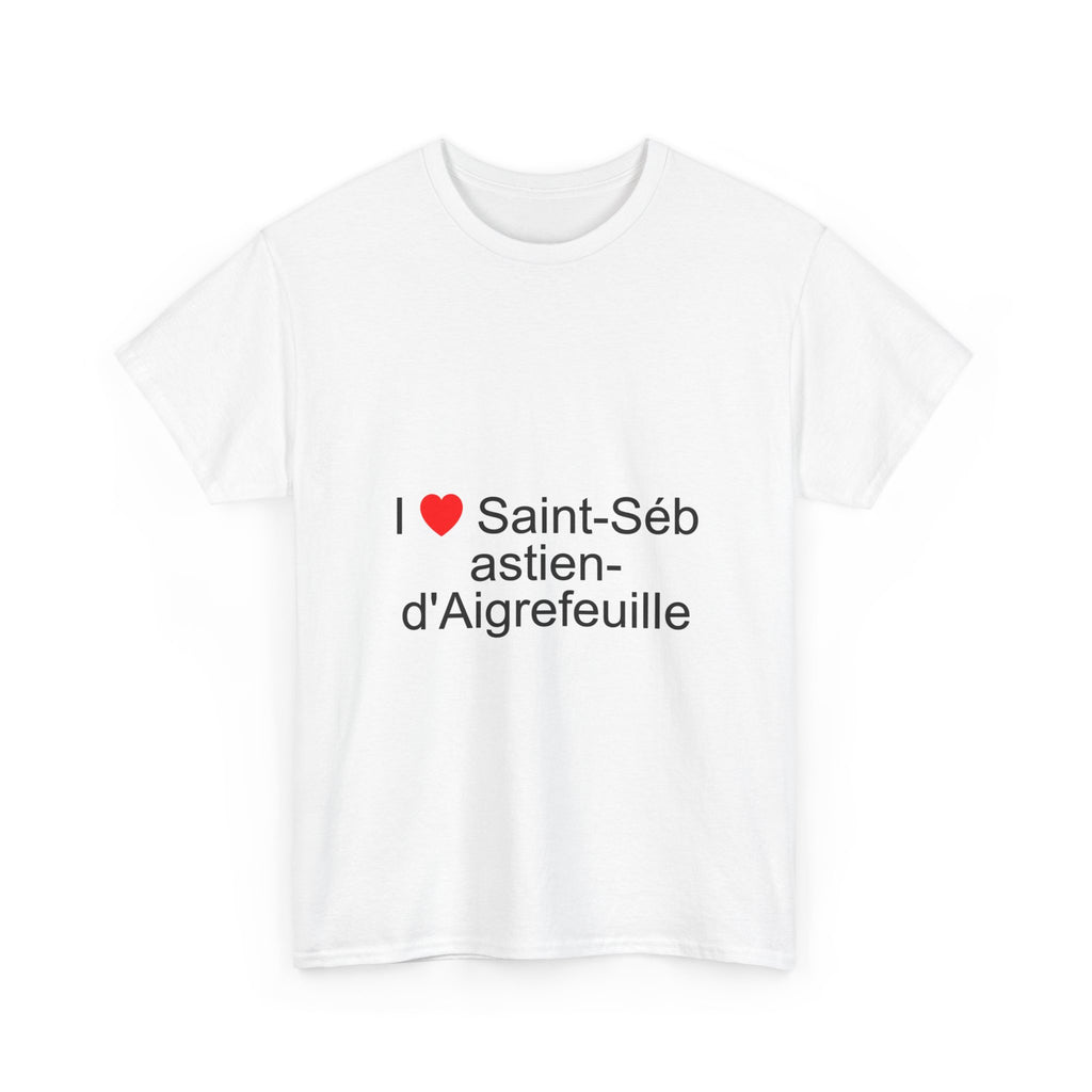 T-shirt I love saint-sébastien-d'aigrefeuille