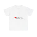 T-shirt I love le lonzac