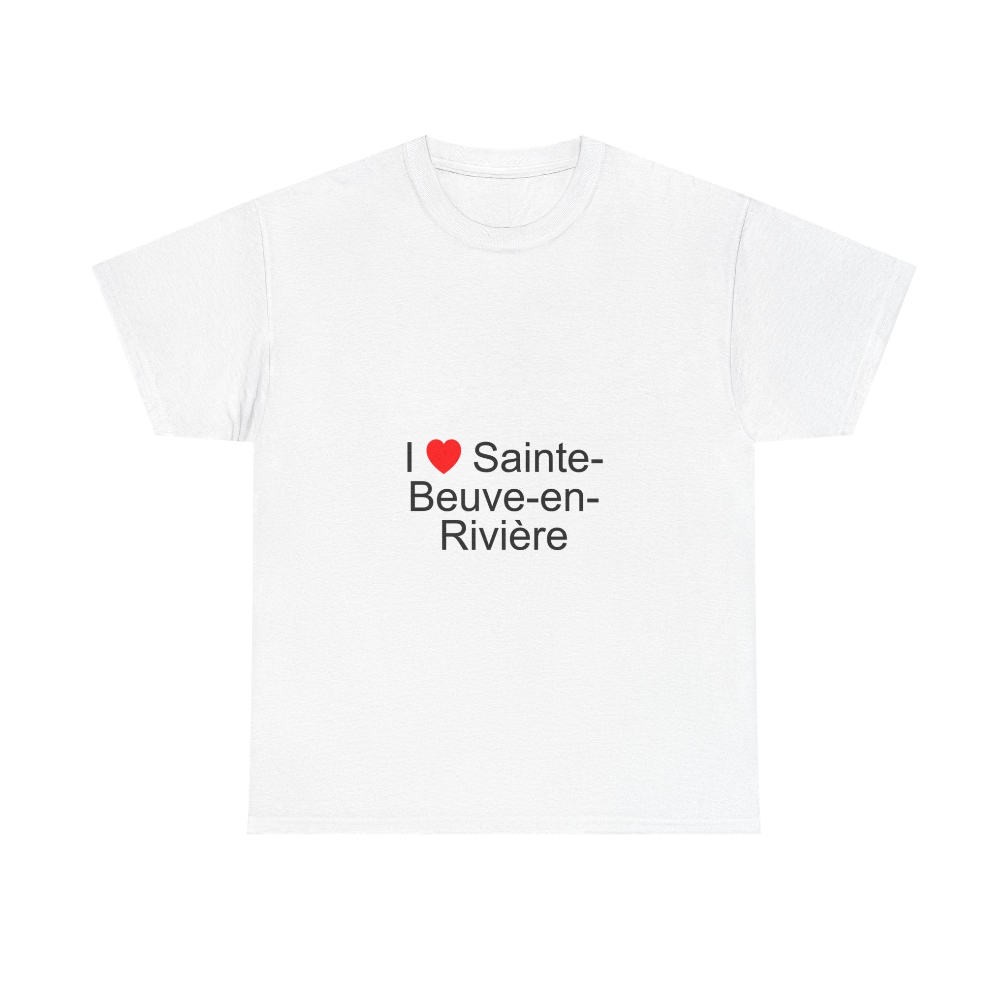 T-shirt I love sainte-beuve-en-rivière