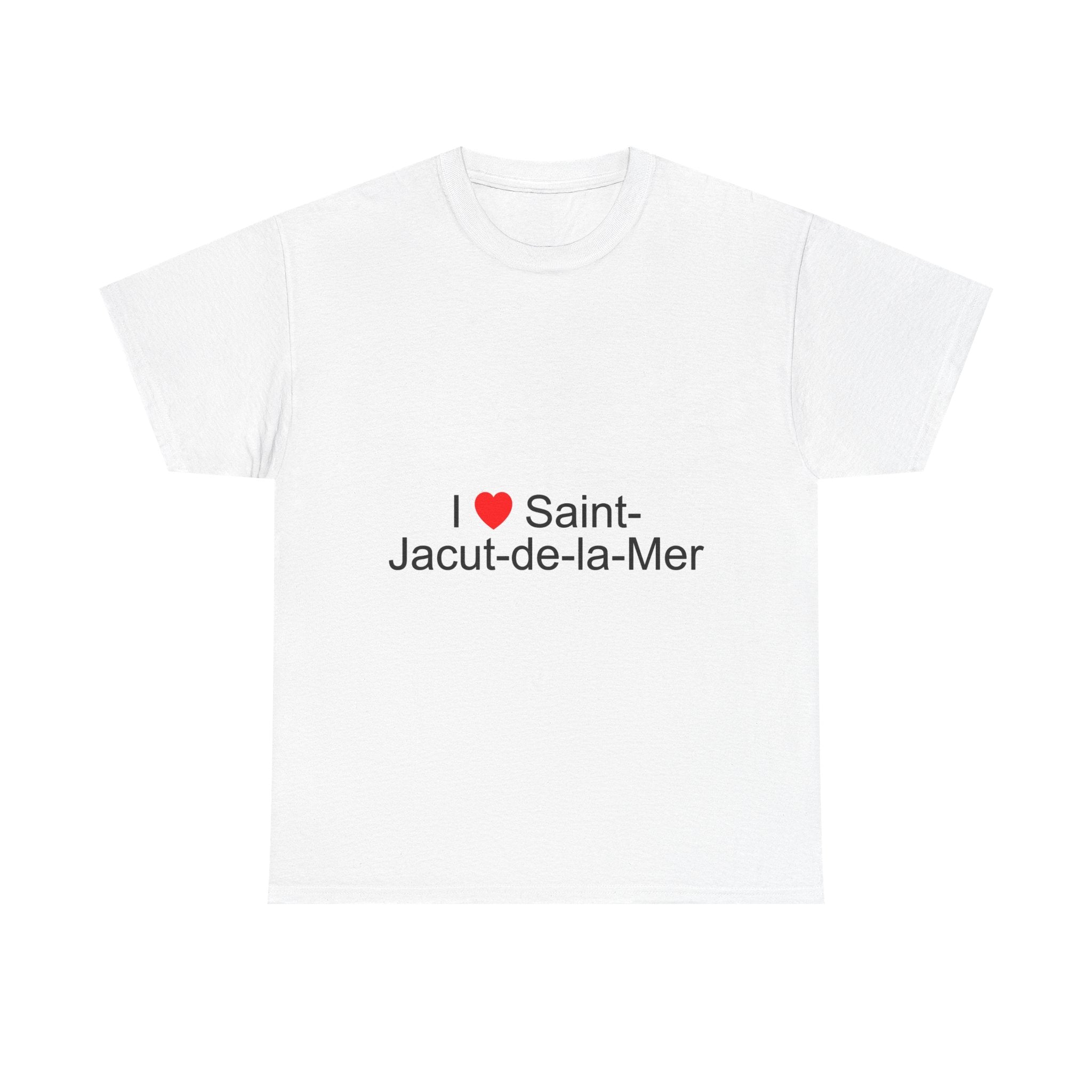 T-shirt I love saint-jacut-de-la-mer