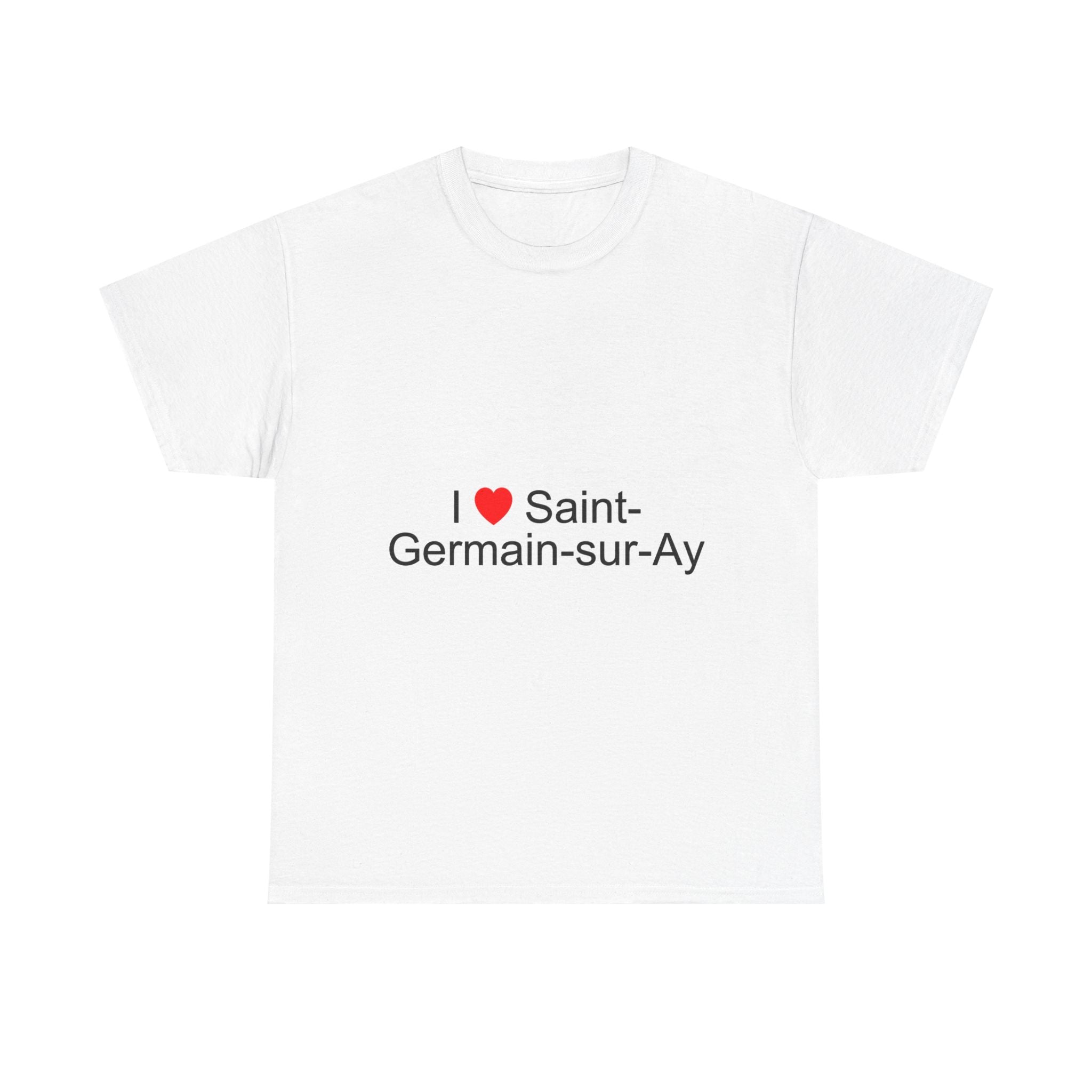 T-shirt I love saint-germain-sur-ay