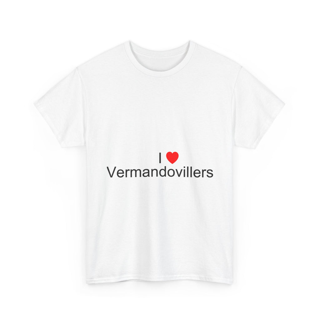 T-Shirt Ich liebe Vermandovillers