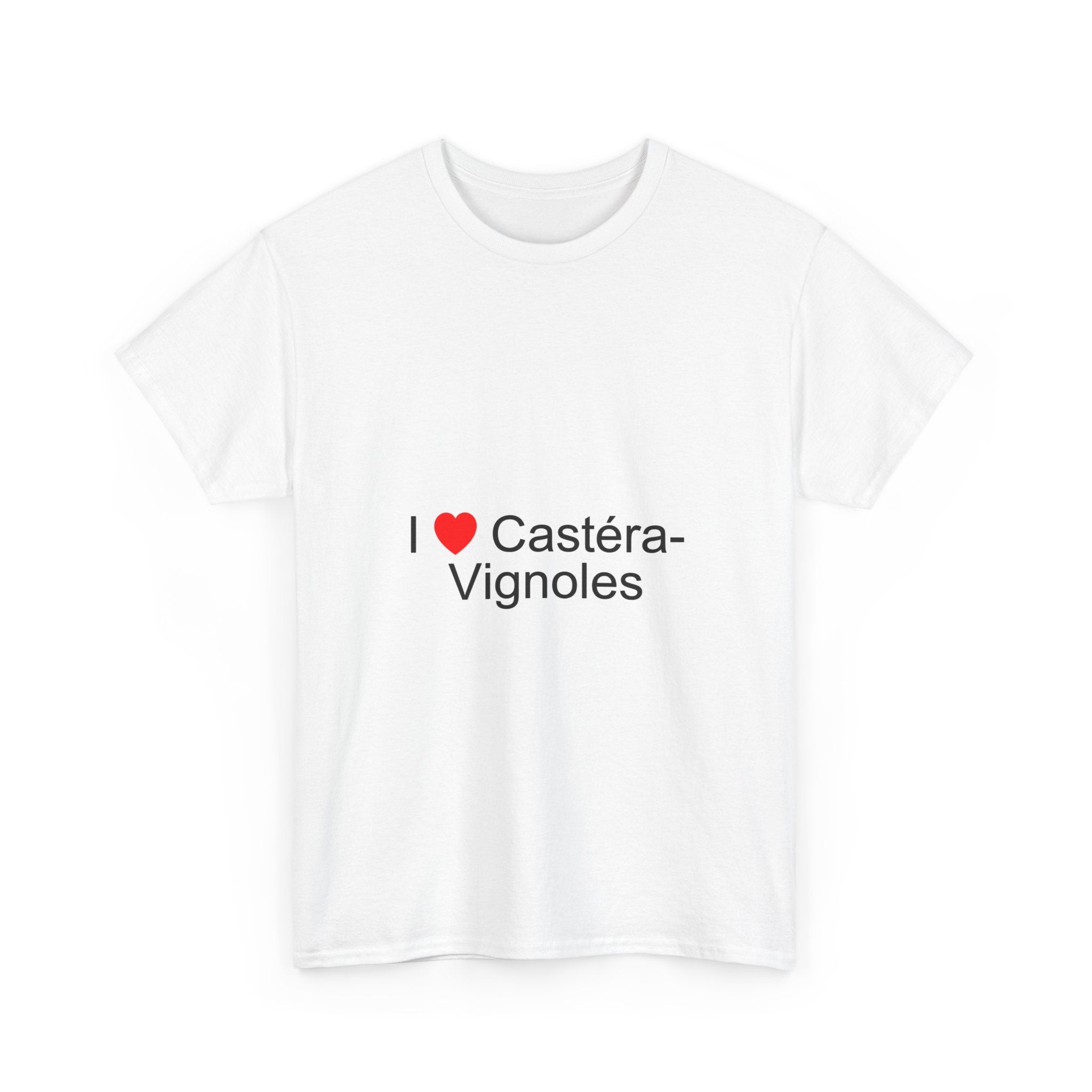 T-shirt I love Castéra-Vignoles