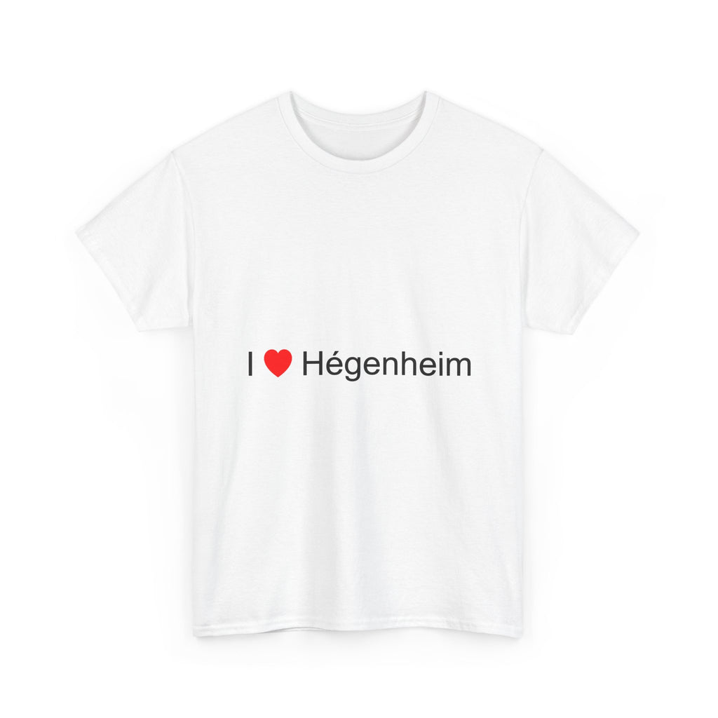 T-shirt I love hégenheim