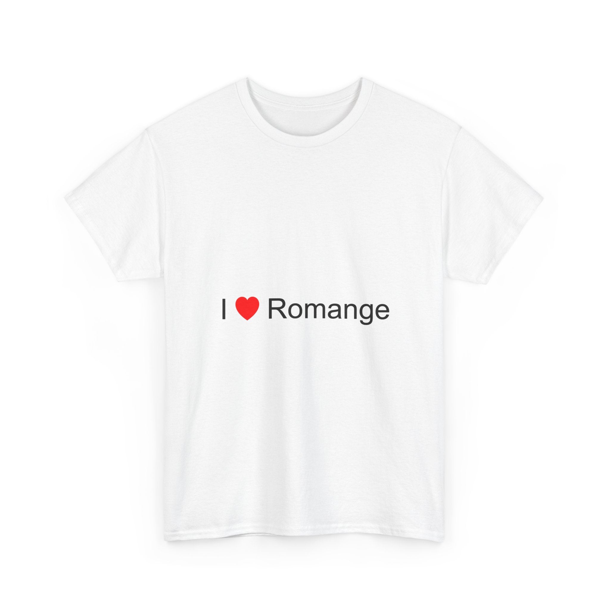 T-shirt I love romange
