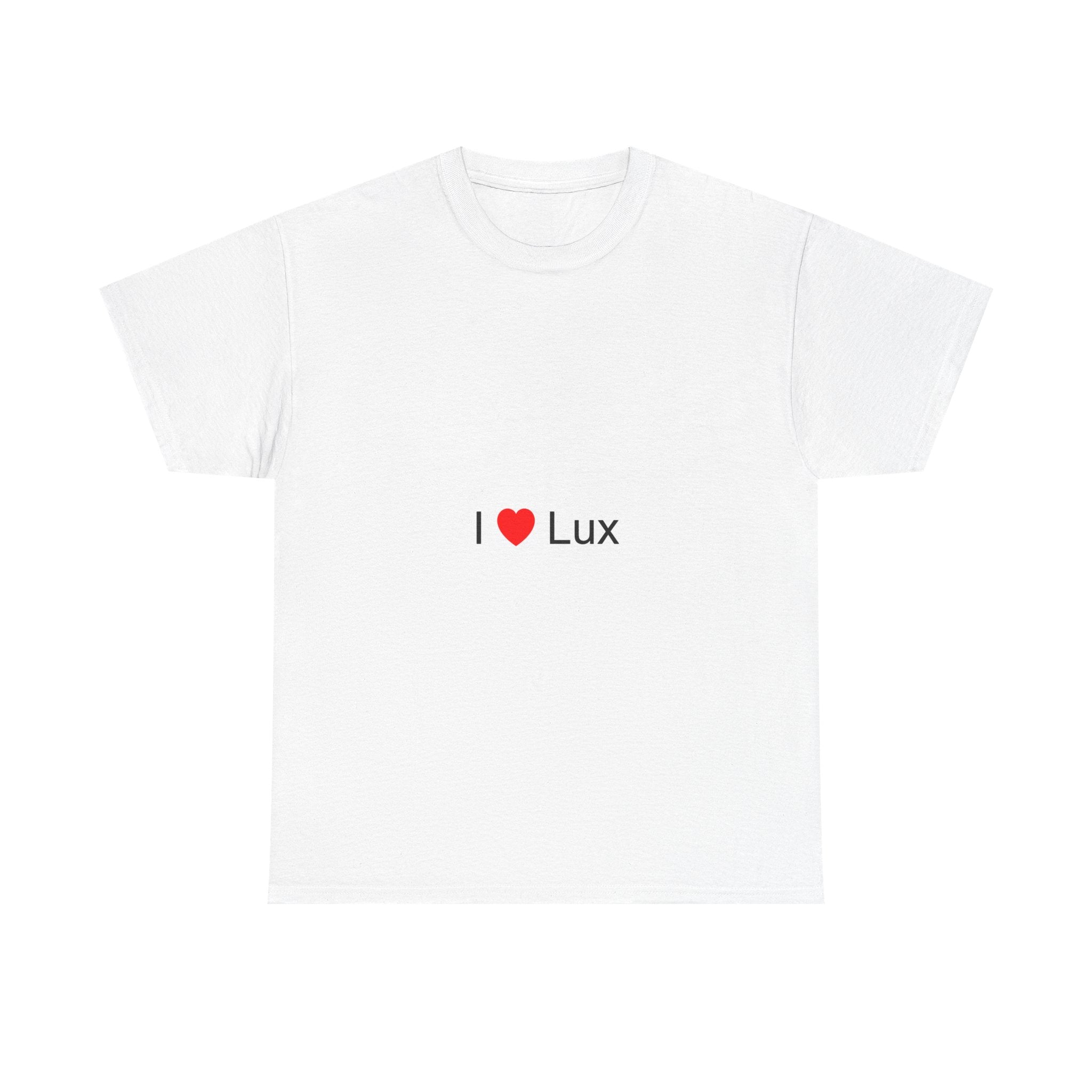 T-shirt I love lux