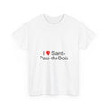 T-Shirt Ich liebe Saint-Paul-du-Bois