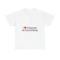 T-shirt I love chaume-et-courchamp