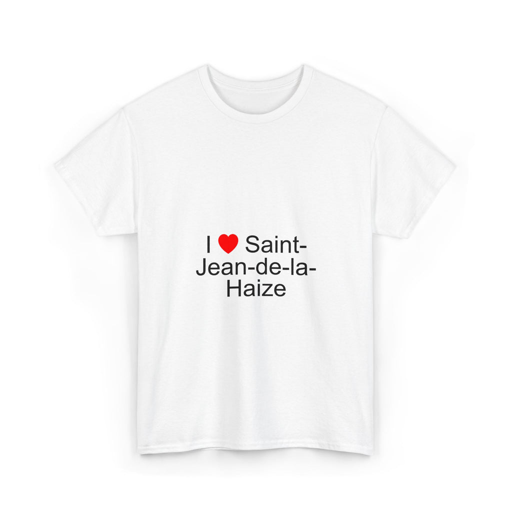 T-Shirt Ich liebe Saint-Jean-de-la-Haize